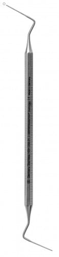 HSH 058-01 Stopfer, Buchanan, doppelendig, Fig. 1 - 0,7 / 0,7 mm Dm. – Karl Hammacher, Stopfer