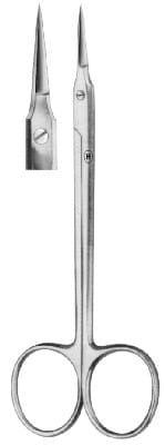 HSB 020-11, Präparierschere – Karl Hammacher, Gingivektomiemesser - Zahnfleischscheren