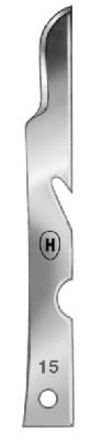 HSB 845-15, Skalpellklingen – Karl Hammacher, Skalpelle und Zubehör