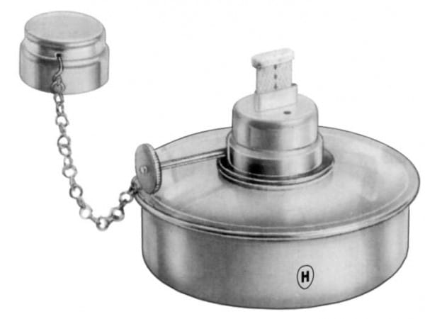 HSN 303-12, Spirituslampe (Ersatzdocht) – Karl Hammacher, Bunsen- Gas- Spiritusbrenner