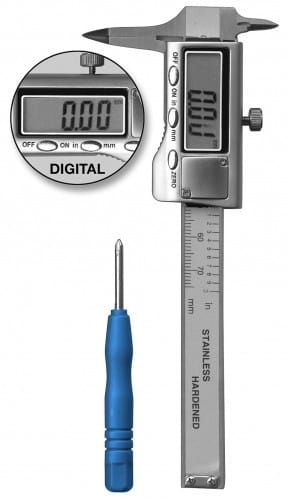 HSL 246-15, digitale Schieblehre im Etui – Karl Hammacher, Messinstrumente