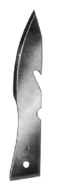 HSB 927-06, Skalpellklingen