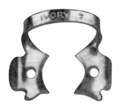 HSH 213-07, Kofferdam-Klammer – Karl Hammacher, Kofferdamklammern