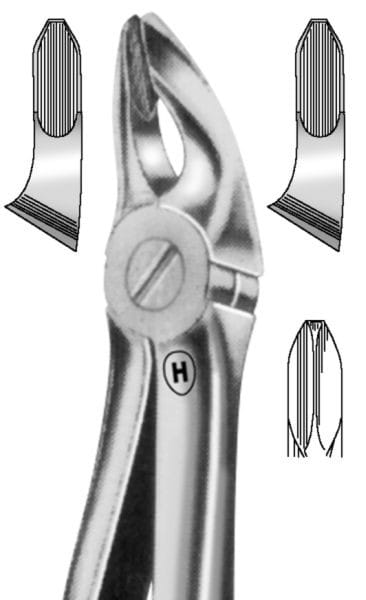 HSA 232-07, Spezial-Zahnzange – Karl Hammacher, Extraktionszangen Oberkiefer