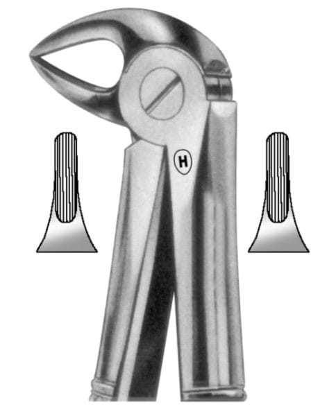 HSA 332-33, Zahnzange – Karl Hammacher, Kinderzahnzangen