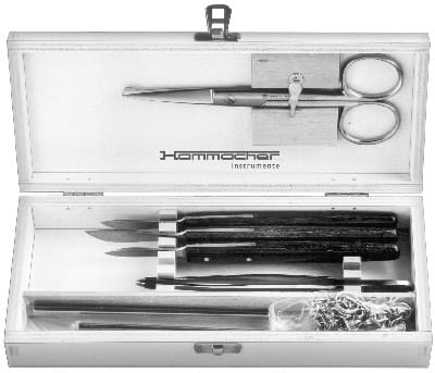 HSO 121-00, Anatomisches Präparierbesteck – Karl Hammacher, Sonstige Zahntechnikinstrumente