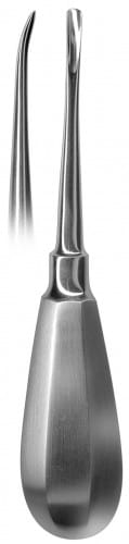HSA 607-13 Wurzelheber, 4 mm, OK, gebogen – Karl Hammacher, Wurzelheber