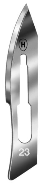 HSB 831-23, Skalpellklingen – Karl Hammacher, Skalpelle und Zubehör