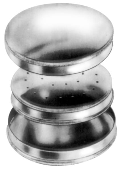 HWM 001-00, Nadelsterilisierdose – Karl Hammacher, Trays, Sterilcontainer und Zubehör
