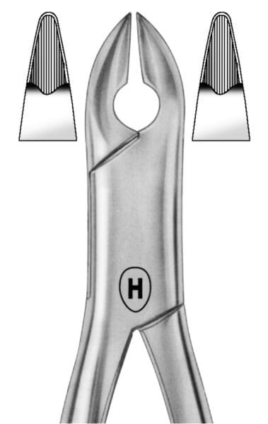 HSA 372-99, Zahnzange – Karl Hammacher, Extraktionszangen Oberkiefer