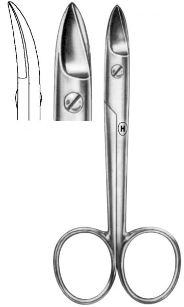 HSB 641-12, Kronenschere – Karl Hammacher, Zahntechnikscheren