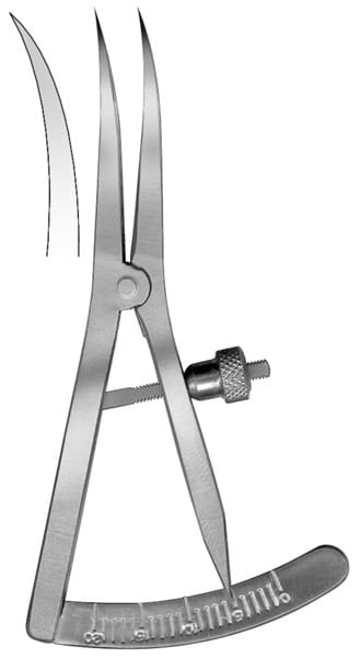 HSL 255-20, Meßzirkel