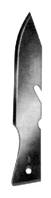 HSB 931-08, Skalpellklingen – Karl Hammacher, Skalpelle und Zubehör