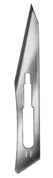 HSB 816-11, Skalpellklingen