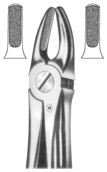 HSA 271-02, Zahnzange – Karl Hammacher, Extraktionszangen Oberkiefer