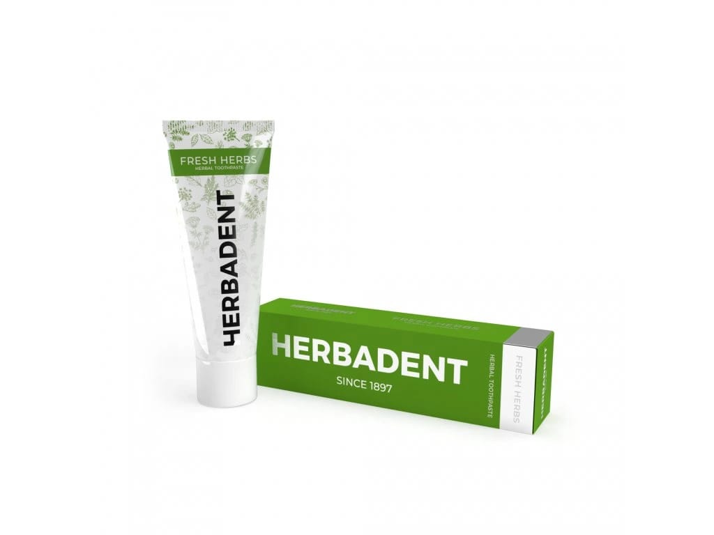 HERBADENT FRESH HERBS Kräuter-Zahnpasta 75 g – HERBADENT, Zahnpasta