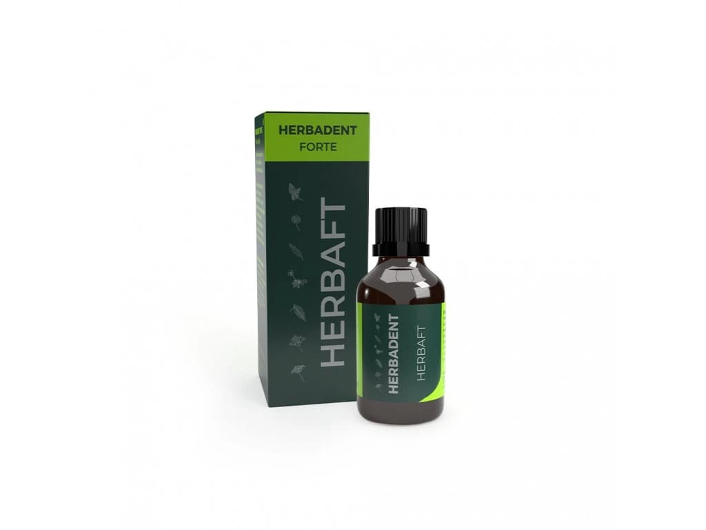 HERBADENT FORTE HERBAFT Bylinná tinktura 25 ml – HERBADENT, Mundspüllösungen