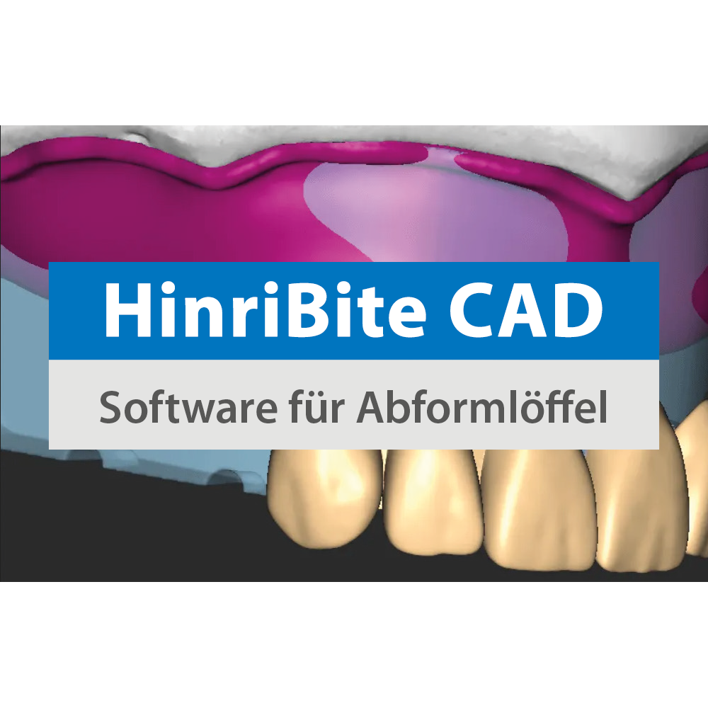 HinriBite CAD - Software für Abformlöffel – ERNST HINRICHS Dental, CAD/CAM-Software