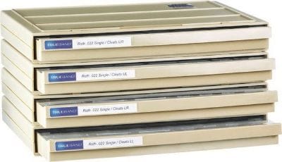 Einführungs-Kit, Glattband OK R &amp; L - Kit / 150 – IOS International Orthodontic Services, Bänder