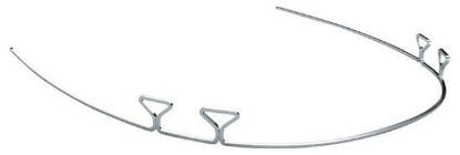 4-Keyhole Edelstahldraht .016 x .022 42 mm – VE/10