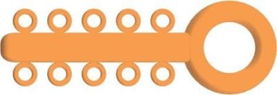 Mini Ligatur-O-Ties Ringelblume – VE/1000 – IOS International Orthodontic Services, Ketten