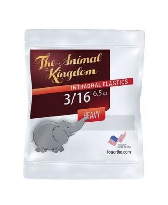 Intraorales Elastikum Neon Heavy 3/16 - PK/50