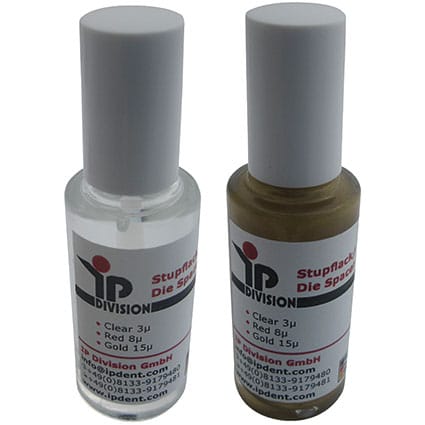IP Die Spacer – IP Dental Division GmbH, Gipszusätze, Stumpflacke und Gipslöser
