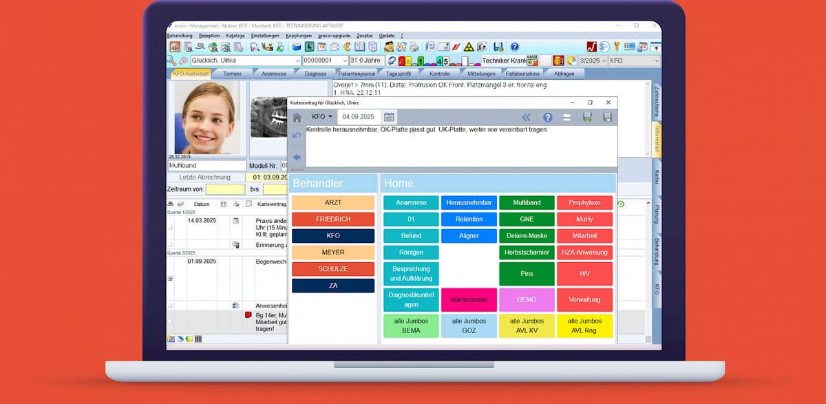 ivoris® SMS – Computer konkret, Software