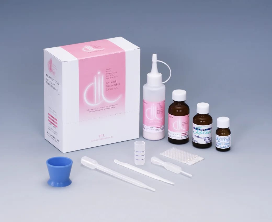 DIL Soft to hard – Kamemizu Chemical Industry Co.,Ltd., Prothesenkunststoffe