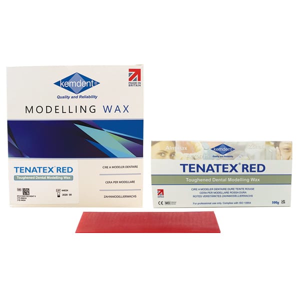 Tenatex Red Modelling Wax