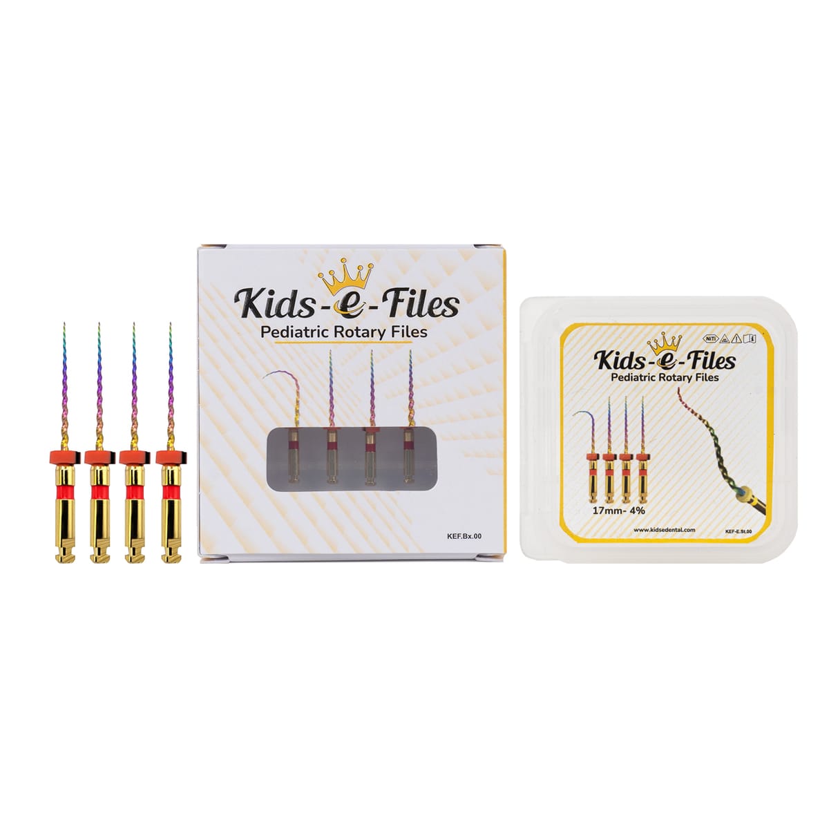 Kids-e-Files (25-4 % Rot) – Kids-e-Dental LLP, Wurzelbehandlung