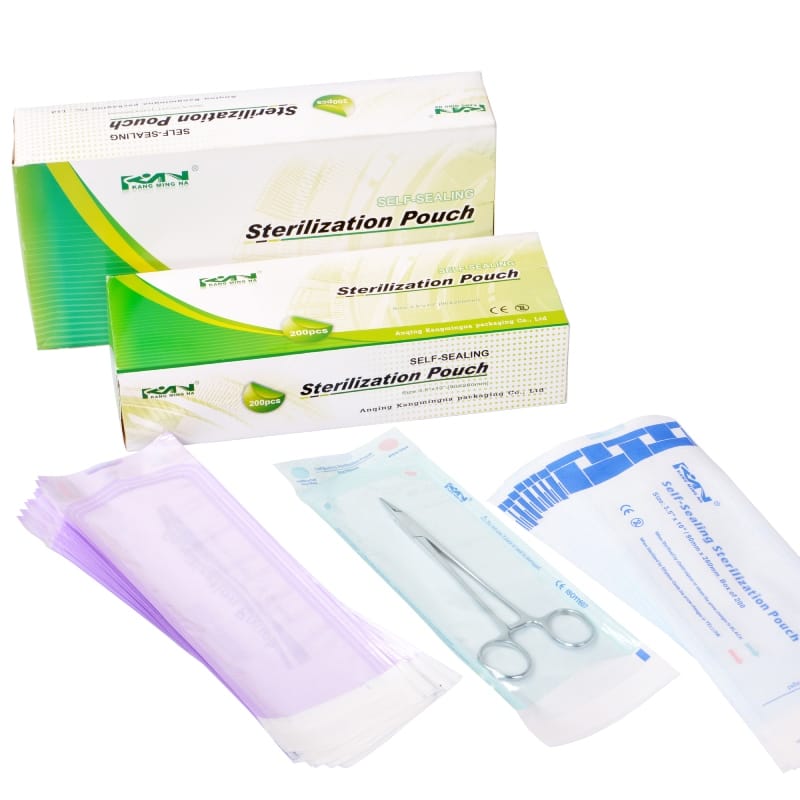 Self Seal Sterilization Pouches – Anqing Kangmingna Packaging Co.,Ltd, Sterilisationsschläuche und -beutel