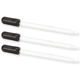 Glass Droppers (10 x 107 mm w/ 30 mm bulb) – Lang Dental Mfg. Co., Inc., Einwegartikel
