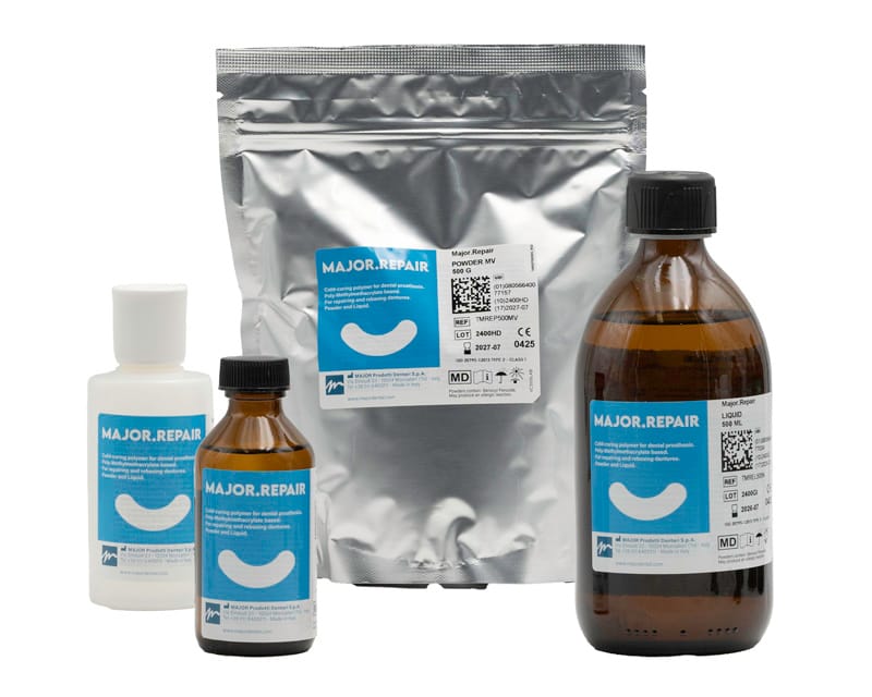 Major.Repair – Major Prodotti Dentari S.p.A., Prothesenkunststoffe