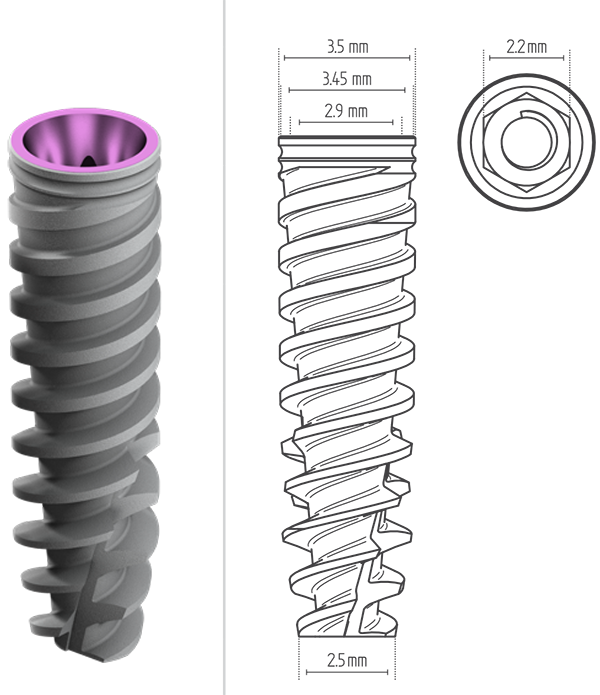 Fix Konisch SD 3.5 – Medigma Biomedical GmbH, Implantate