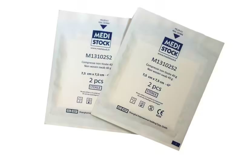 STERILE NON WOVEN SWAB – MEDISTOCK, Einwegartikel