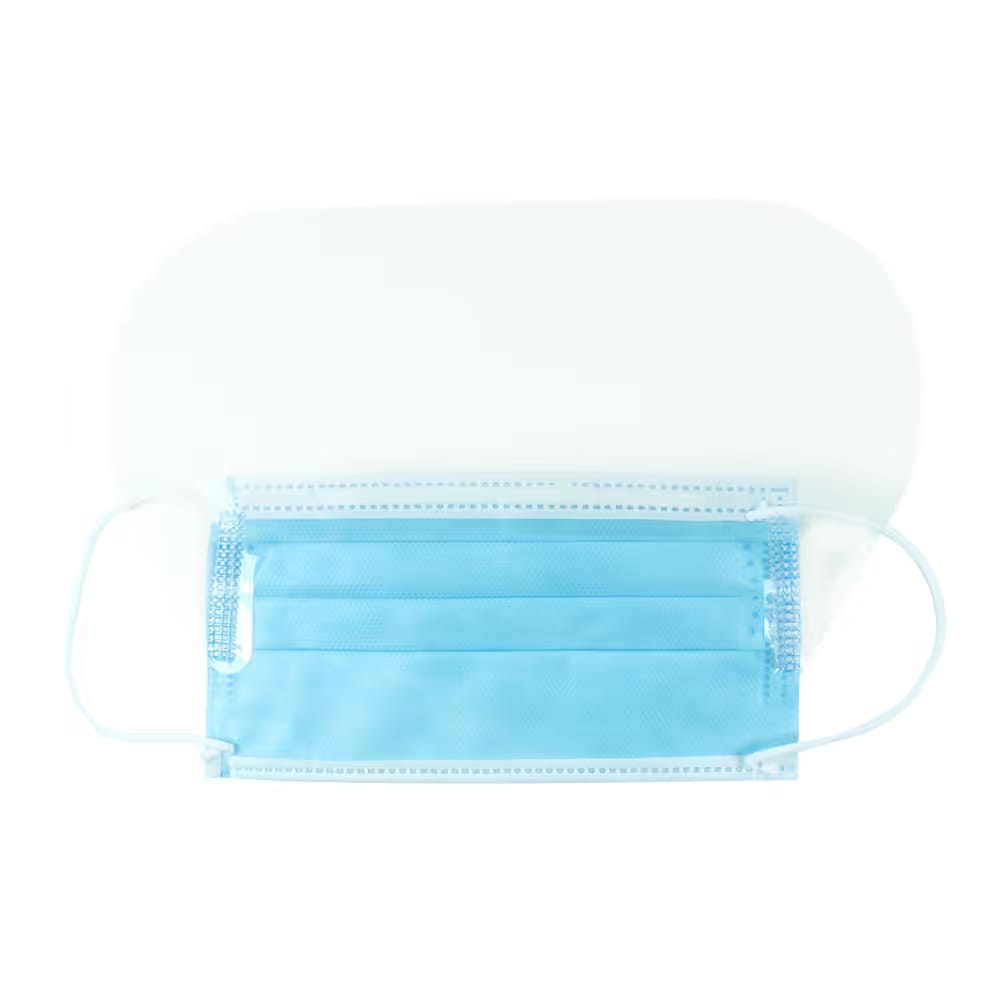 Face mask white eye visor – MEDISTOCK, Mundschutz