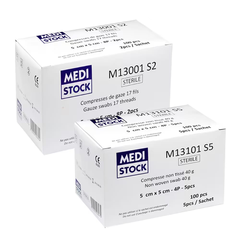 Sterile gauze swab – MEDISTOCK, Einwegartikel