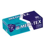 Latex glove lightly powered