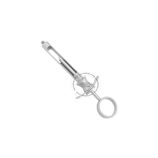 Dental-Aspirationsspritze (selbst- und manuell aspirierend) mit metrischem Gewinde 1,8 ml