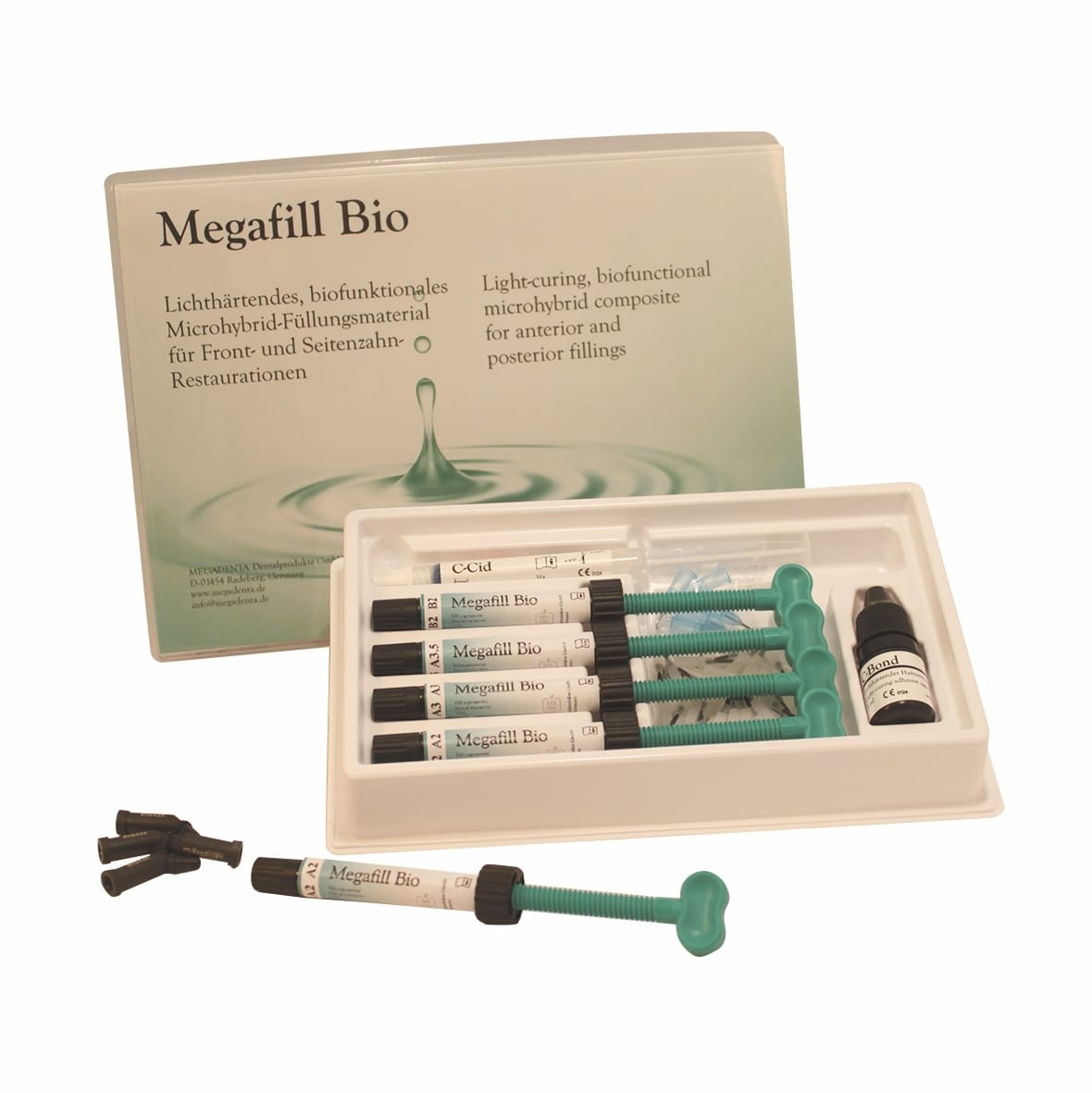 Megafill Bio – MEGADENTA Dentalprodukte, Composites
