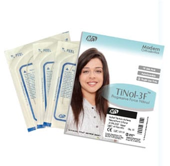 Progressiver kieferorthopädischer NiTi-Bogen – Modern Orthodontics, Drähte und Bögen