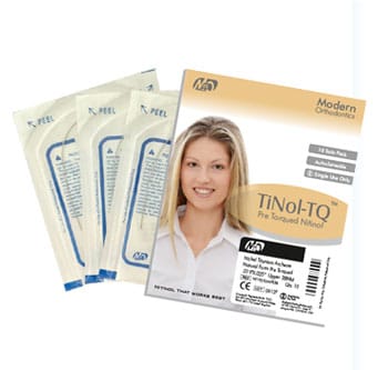 TiNOL-TQ Vorgebogener kieferorthopädischer Bogen – Modern Orthodontics, Drähte und Bögen
