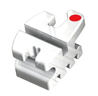 Kieferorthopädisches Keramik-Bracket – Modern Orthodontics, Brackets