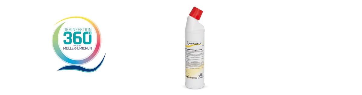 Dentotol® MD liquid – Müller-Omicron, Mundspülbeckendesinfektion