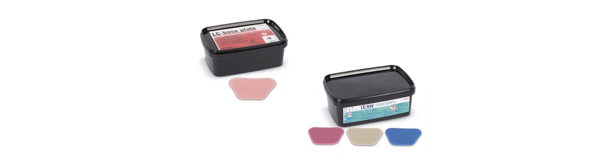 LC-tray und LC-base plate – Müller-Omicron, Löffelmaterial