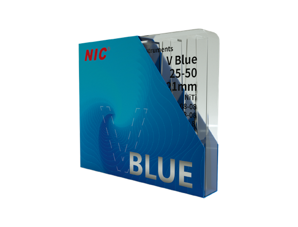 V BLUE NIC Dental Endodontische Feile