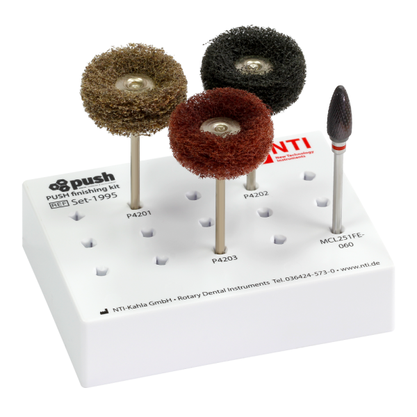 PUSH finishing kit SET-1995 – NTI-Kahla, Polierer
