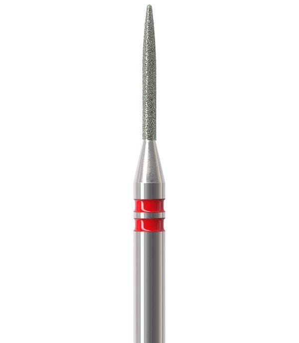 Diamantinstrument HP Zirkonbearbeitung, Flamme K863-010F-HP – NTI-Kahla, Diamanten