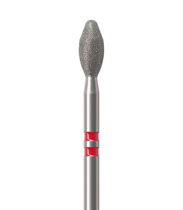 Diamantinstrument Zirkonbearbeitung, Knospe K369-025F-FG – NTI-Kahla, Diamanten